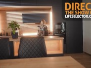 Lifeselector - Horny blonde wife takes 2 POV cock 3/16