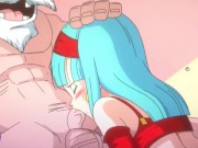 Hot scene with Master Roshi | Dragon ball | Anime Hentai 1080p 13/16