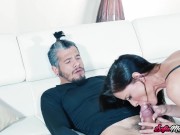 MILF Sofie Marie Double Penetrated In Taboo Threesome 4/16