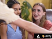 MOMMY'S GIRL - Hot Laney Grey Shares Her Girlfriend's Pussy With Stepmom Kenzie Taylor For Dessert 7/16