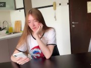 Step sister lost at chess and got a double load in her pussy 1/16