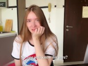 Step sister lost at chess and got a double load in her pussy 5/16