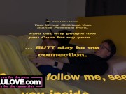 YOU watch as your roommates babe & husband fuck, blowjob undercover & riding front & reverse cowgirl to creampie - Lelu Love 1/16