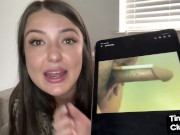 SPH solo babe humiliates small dicks 13/16