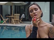 Sanktor - Inked Beautiful Asian Babe Is Teasing 11/16