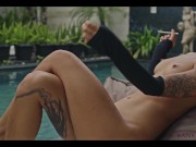 Sanktor - Inked Beautiful Asian Babe Is Teasing 8/16