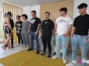 Amazing FREE PUSSY DAY: Chloe wants to be drilled by several dudes! 3/16