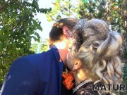 MATURE4K. Old woman of house fools around with well-hung random man 4/16