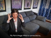 Cum in Mouth / Cum Swallow / Juis is a Adorable Freckles Redhead / Blowjob Feet Up with Soles POV 1/16