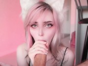 She loves cock so much she wants to suck it and put it in her mouth all the time - pinkloving 💖 11/16