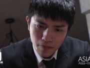 Asia M- Female Boss’s Footjob 3/16