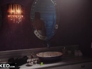 BLACKED Thirsty Blonde Britt deep throats Isiah's thick BBC 2/16