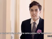 DADDY4K. Man satisfies sons tiny bride before groom finally catches them 16/16