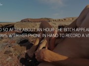 TROIA in SPIAGGIA: quando una troia vede un bel cazzo non può resistere a farlo sborrare 7/16