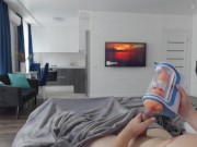 Slutty Stepmom caught her Stepson masturbating with Autoblow 3/16