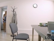 LOAN4K. Arousing blonde willingly fucks for money for a new music video 2/16