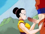 Goku needs milk pussy before tournament | Dragon Ball Parody| Uncensored Hentai 1080p 3/16