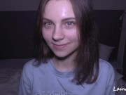 The Perfect Girlfriend - Petite Teen Takes Hardcore Pounding 1/16