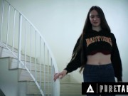 PURE TABOO Virgin Teen Maya Woulfe Betrays GF To Fuck Older Femdom Stepsister Gizelle Blanco 1/16