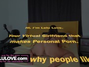 Webcam babe twerks & dances naked after recording podcast live with hubby on cam show - Lelu Love 1/16