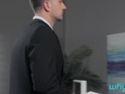 WHYNOTBI - Girl Boss Ella Reese Demand Her Employees Mason Lear & Bentley Layne To Fuck Her 2/16