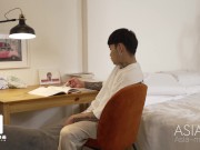 Asia M- Creampie Inside My Cute Tutor 1/16