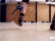 Hot MILF Izzy Mendosa Seduces Bald Big Dick Stud In His Office - LETSDOEIT 5/16