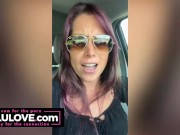 Babe spreading & puckering asshole & pussy, behind the porn scenes at nudist resort outfits & costumes & more - Lelu Love 14/16