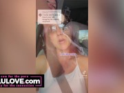 Babe spreading & puckering asshole & pussy, behind the porn scenes at nudist resort outfits & costumes & more - Lelu Love 8/16