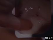 Gorgeous girl daydreams about her lover as she masturbates 3/16