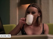 The skinny blonde babe loves Double Penetration 1/16