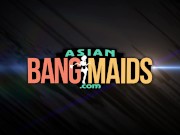 Petite Asian bangmaid fucked by her foreign boss 1/16