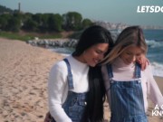 Lesbian Babes Apolonia Lapiedra And Rebecca Volpetti Indulge In Romantic Sex - A GIRL KNOWS 1/16