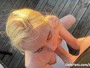 Public Outdoors Amateur - Fucked & Creampied 3/16