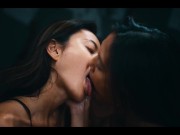 Possessed May Thai suck milky boobs of Rae Lil Black 16/16