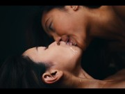 Possessed May Thai suck milky boobs of Rae Lil Black 8/16