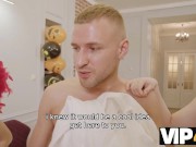 VIP4K. Three sexy witches celeberate Halloween with a single dick 4/16