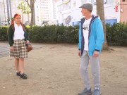 Young redhead Natalyy Hott experience her first fuck with a grandpa! 4/16