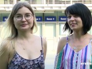 Ersties - Heißes Treffen in Berlin zwischen Emily und Marie S 12/16