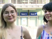 Ersties - Heißes Treffen in Berlin zwischen Emily und Marie S 5/16