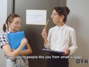 DYKE4K. Lady boss knows how to satisfy her assistant and new worker 3/16