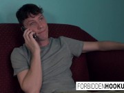 Brunette gets fucked by her stepbrother 1/16