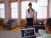 The slut secretary gave her soaking holes to the boss \\ NIGONIKA \\ BEST PORN 1/16