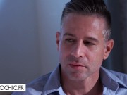 The hot blonde babe Rebecca Volpetti is up for a Double Penetration 3/16