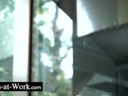 Anal break with the big boobs secretary Mariska 2/16