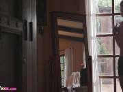 FamilyXXX - He Can't Stop Fucking My Tiny Stepsis Pink Pussy! (Demi Hawks) 1/16