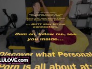 Naked babe chatting with husband behind the porn scenes about vagina troubles and non-sex related knee injuries - Lelu Love 2/16