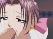 Big Ass Beauty with Passion for Sex Loves to Have Three Cocks at the Same Time | Anime Hentai 7/16