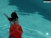 Yorgelis enjoys the company of the mysterious young man 1/16