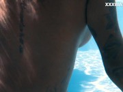 Yorgelis enjoys the company of the mysterious young man 2/16